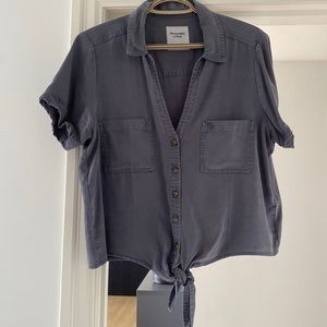 Button down t-shirt
